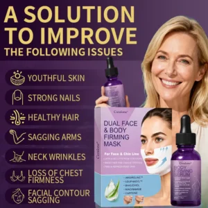 🔥 New Arrival |Curalona® 2-in-1 Bakuchiol Peptide Lifting Mask + Firming Body Serum – Firm & Tighten · Smooth Fine Lines · Enhance Elasticity · Support Metabolic Balance · Visible Results in 7 Days