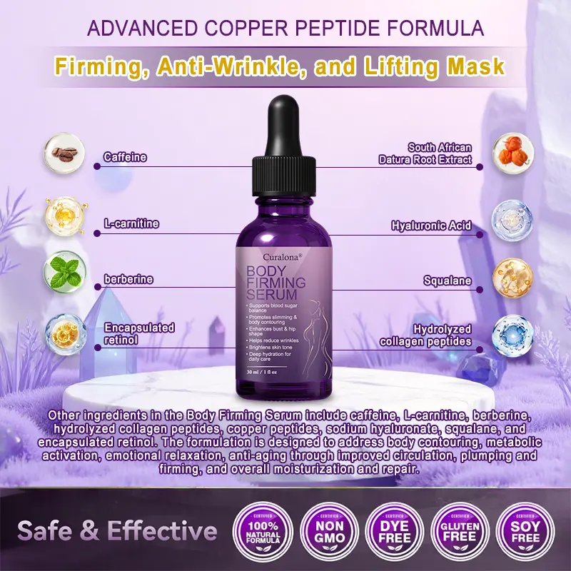 🔥 New Arrival |Curalona® 2-in-1 Bakuchiol Peptide Lifting Mask + Firming Body Serum – Firm & Tighten · Smooth Fine Lines · Enhance Elasticity · Support Metabolic Balance · Visible Results in 7 Days