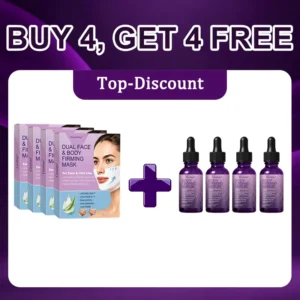 🔥 New Arrival |Curalona® 2-in-1 Bakuchiol Peptide Lifting Mask + Firming Body Serum – Firm & Tighten · Smooth Fine Lines · Enhance Elasticity · Support Metabolic Balance · Visible Results in 7 Days