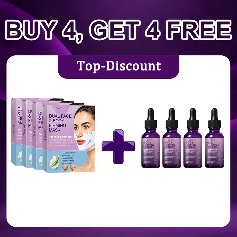 🔥 New Arrival |Curalona® 2-in-1 Bakuchiol Peptide Lifting Mask + Firming Body Serum – Firm & Tighten · Smooth Fine Lines · Enhance Elasticity · Support Metabolic Balance · Visible Results in 7 Days