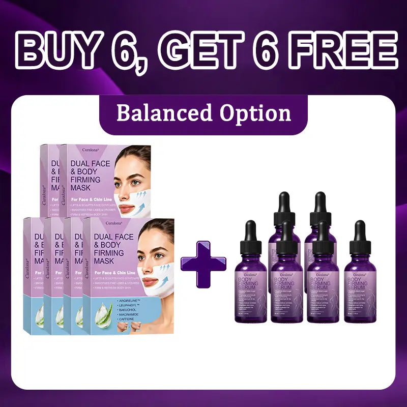 🔥 New Arrival |Curalona® 2-in-1 Bakuchiol Peptide Lifting Mask + Firming Body Serum – Firm & Tighten · Smooth Fine Lines · Enhance Elasticity · Support Metabolic Balance · Visible Results in 7 Days