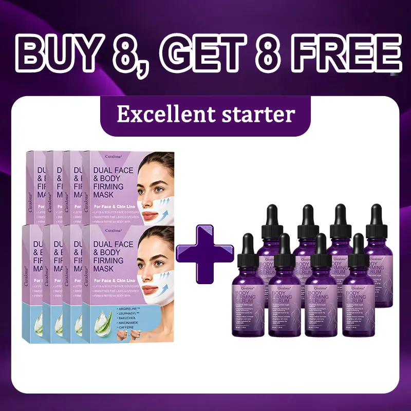 🔥 New Arrival |Curalona® 2-in-1 Bakuchiol Peptide Lifting Mask + Firming Body Serum – Firm & Tighten · Smooth Fine Lines · Enhance Elasticity · Support Metabolic Balance · Visible Results in 7 Days