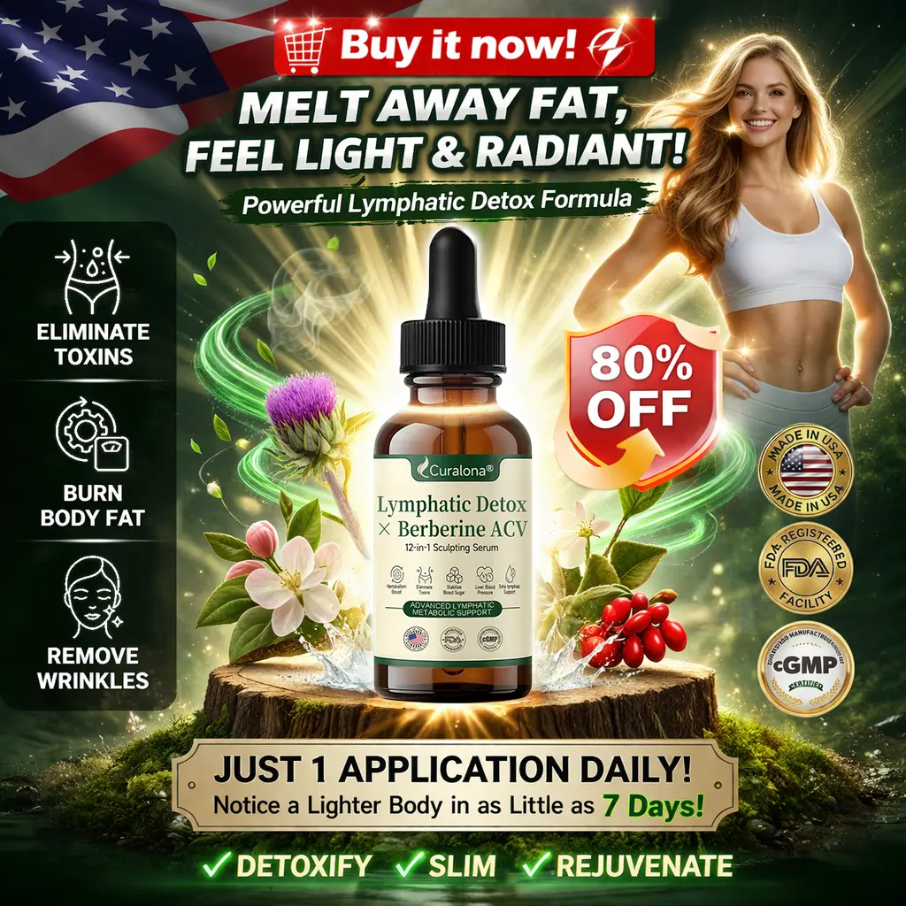 Curalona® Lymphatic Detox × Berberine 12-in-1 Sculpting Serum