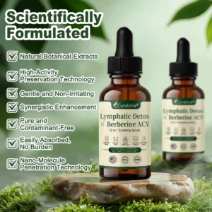 Curalona® Lymphatic Detox × Berberine 12-in-1 Sculpting Serum
