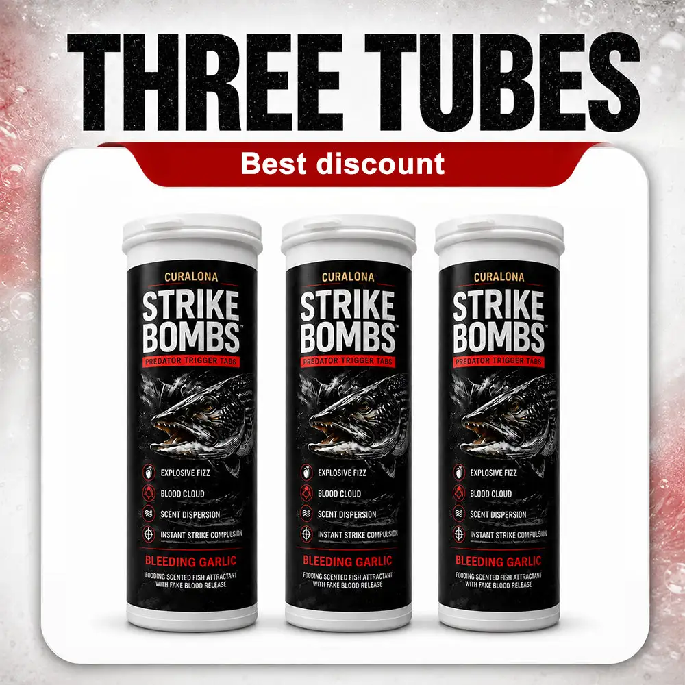 ๐๐๐๐ข๐๐ข๐๐ฅ ๐๐ซ๐๐ง๐ ๐๐ญ๐จ๐ซ๐ |โ
Curalonaยฎ Strike Bombs โ New Freshwater & Saltwater Bait That Bleeds, Fizzes & Triggers Big Predators
