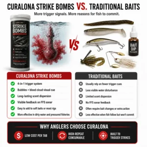 ๐๐๐๐ข๐๐ข๐๐ฅ ๐๐ซ๐๐ง๐ ๐๐ญ๐จ๐ซ๐ |โ
Curalonaยฎ Strike Bombs โ New Freshwater & Saltwater Bait That Bleeds, Fizzes & Triggers Big Predators